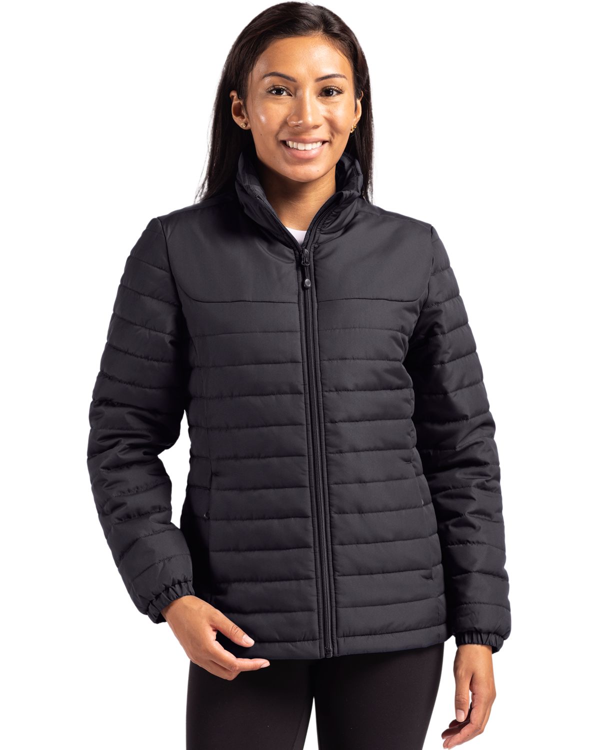 Elevation Eco Full Zip Womens Puffer Jacket