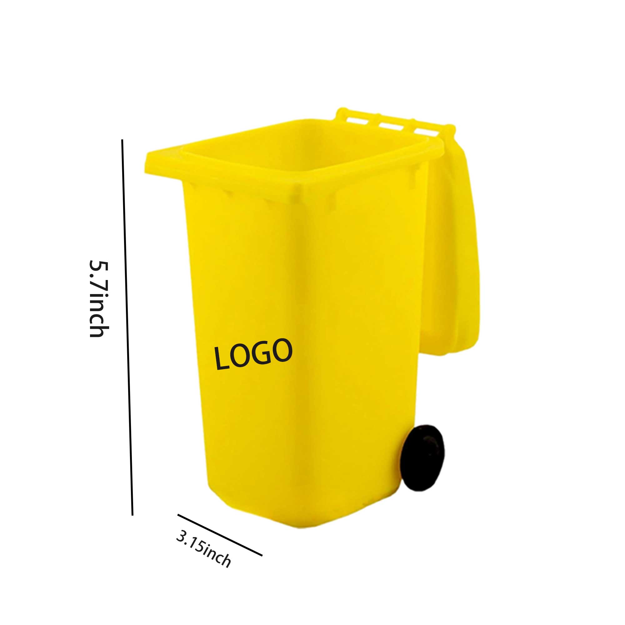 Mini Desktop Trash Can Pen Holder 2