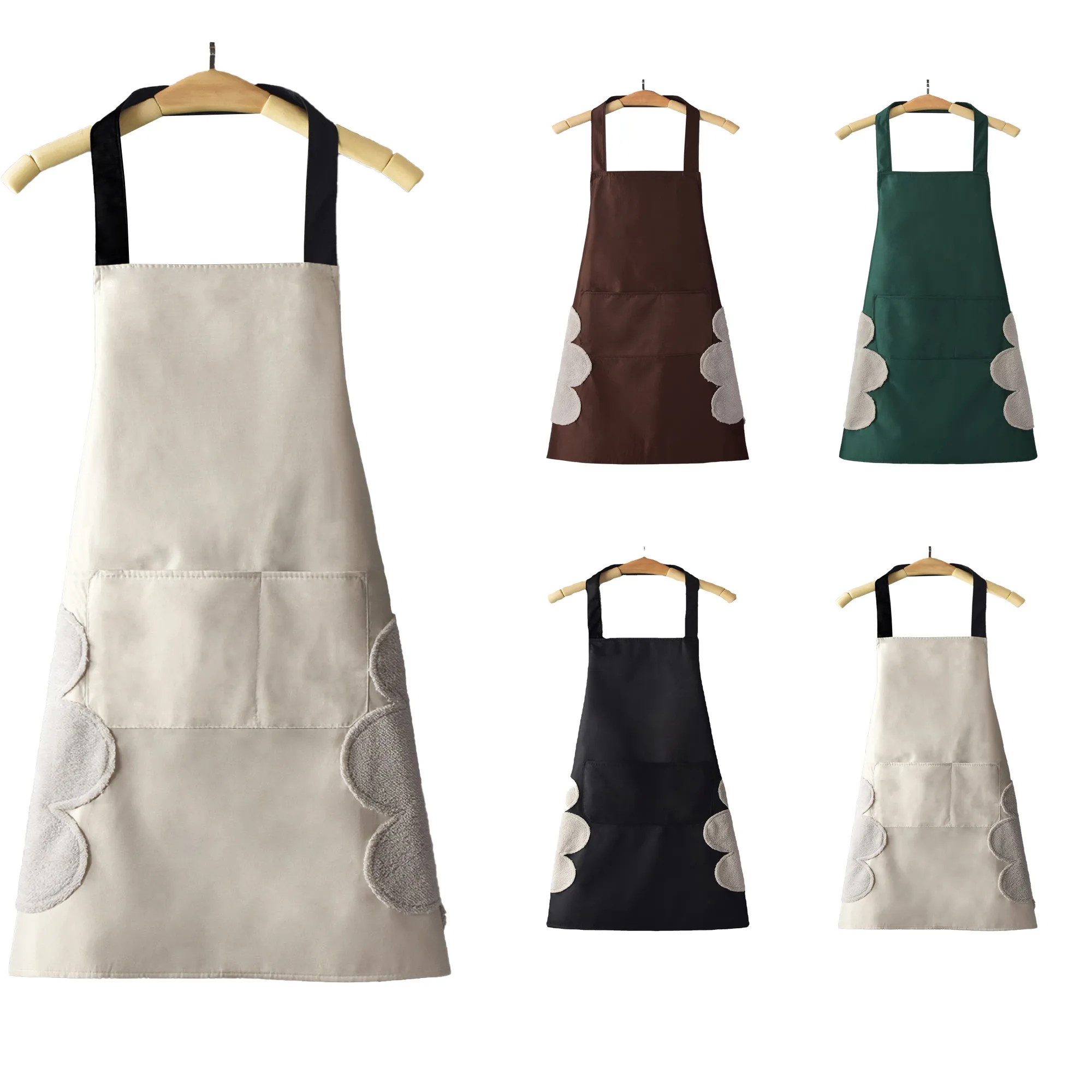 PVC Waterproof Apron With Pockets 2
