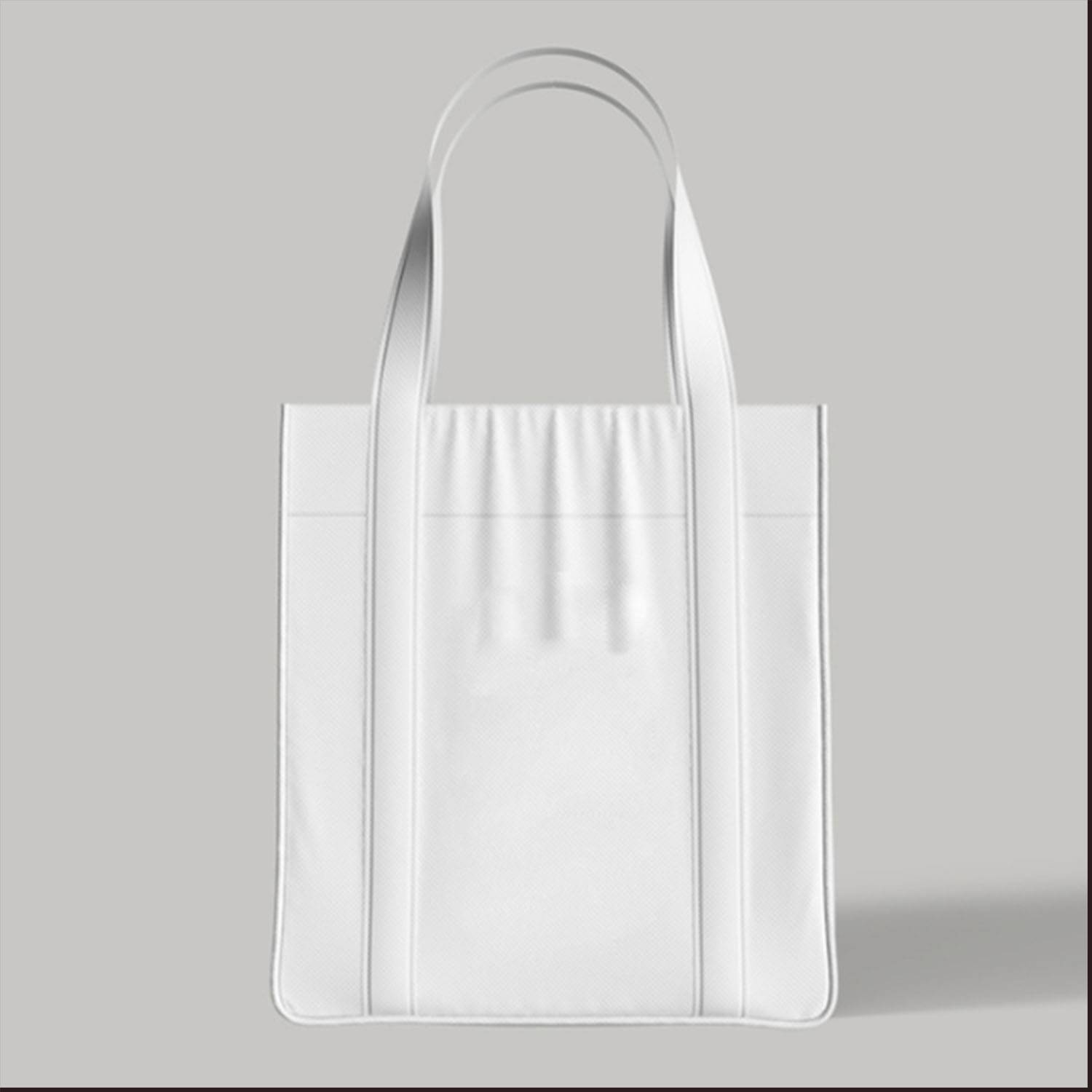 Canvas large capacity tote bag, custom tote bag with logo imprint 3