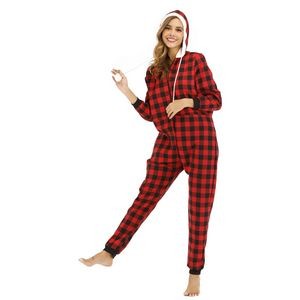 Women'S Fleece Non-Footed Onesie Loungewear 5