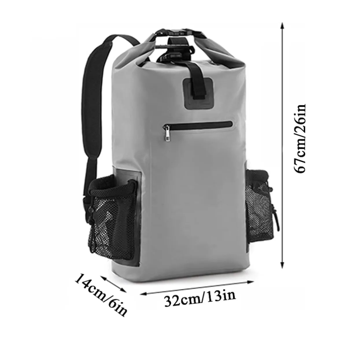 Waterproof Floating Dry Sack Backpack Kayak Rafting Bag 2