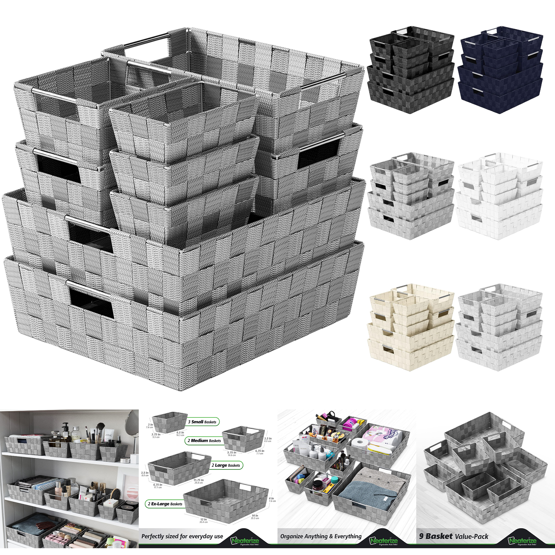 Closet Organization And Storage (Set of 9) 2