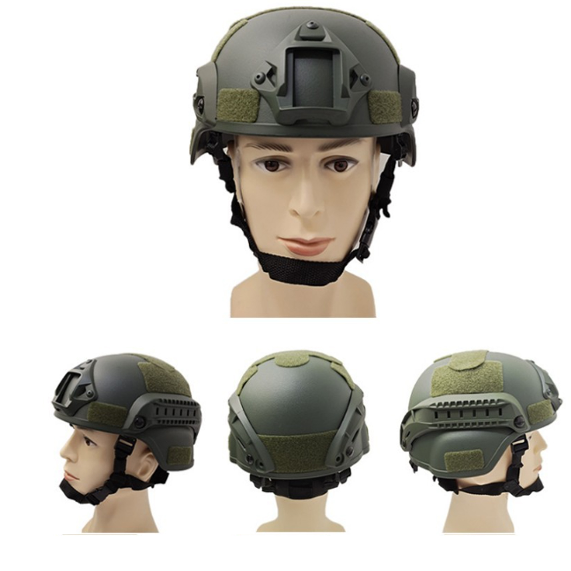 Versatile ABS Tactical Helmet for Cycling and Gaming 5