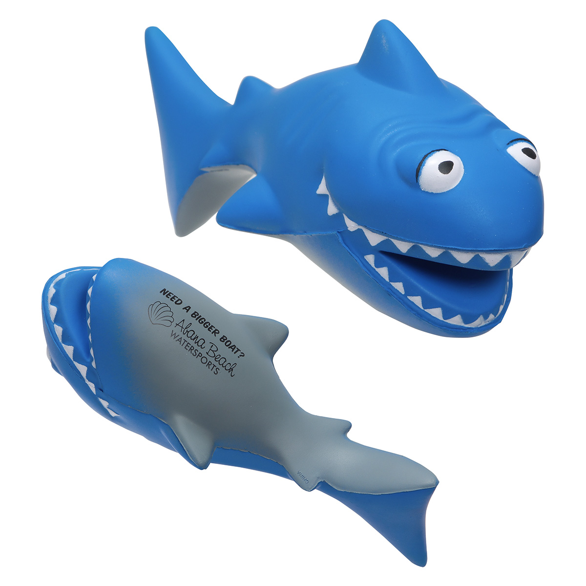 Cartoon Shark Stress Reliever, custom stress ball with logo imprint 5