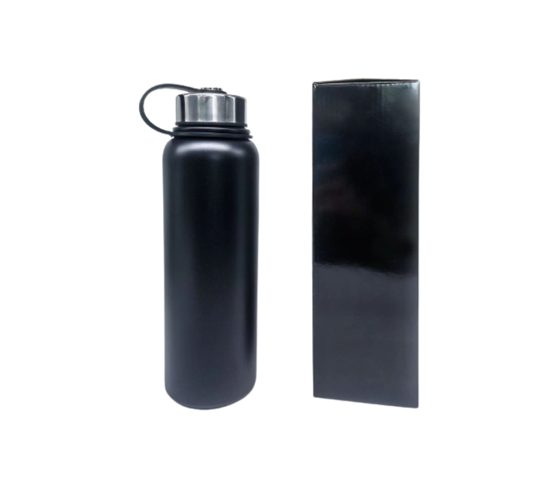 Double Wall Stainless Steel Water Bottle, 40 oz., custom water bottle with logo imprint 3