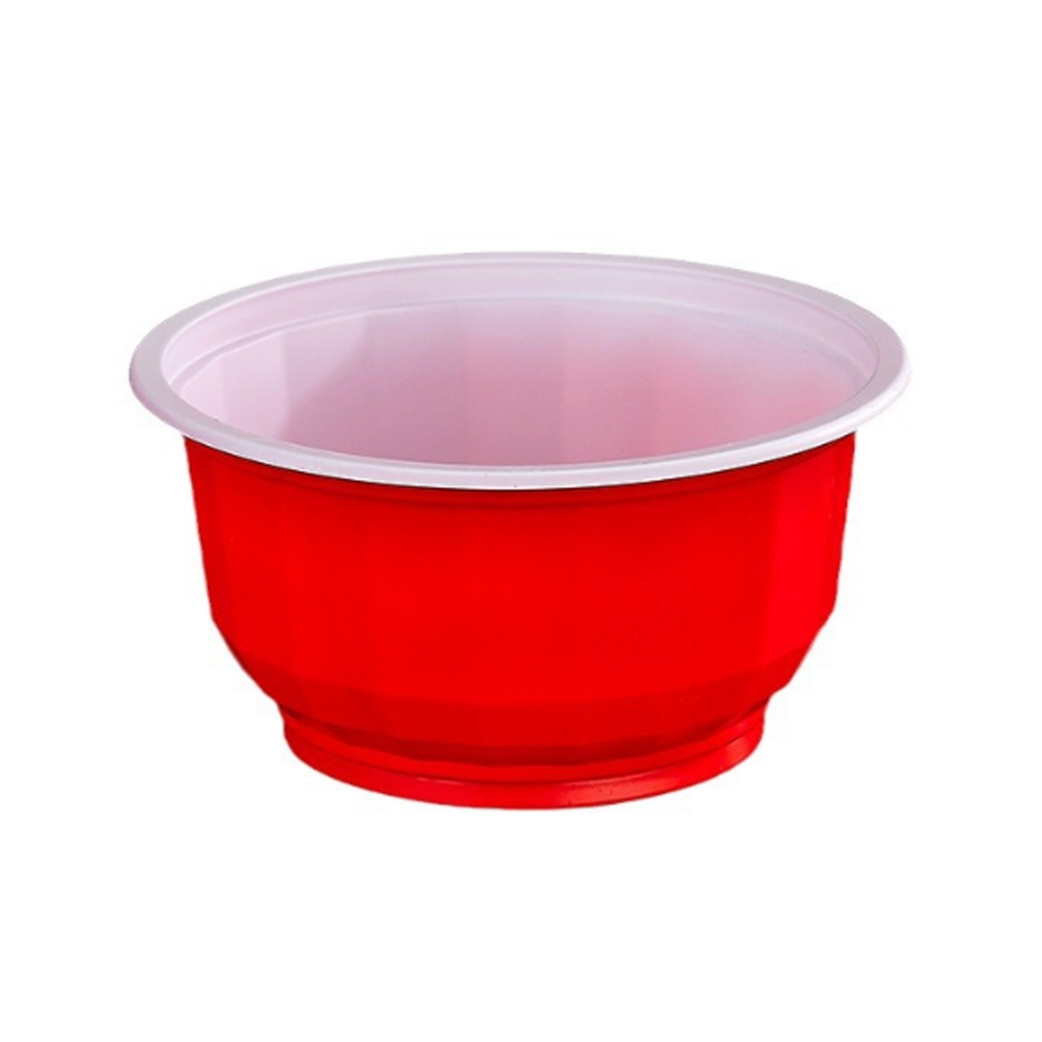 Disposable plastic circular covered takeaway packaging box 2