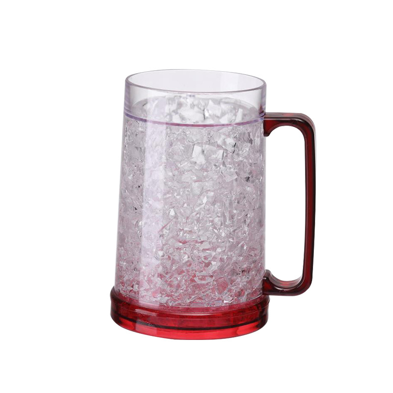 16oz Double Wall Gel Freezer Beer Mug 1