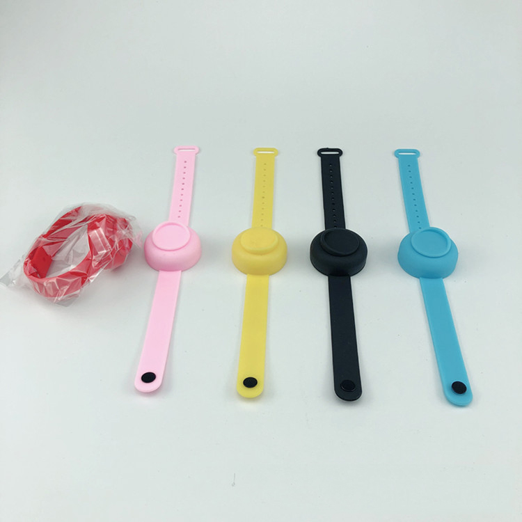 Hand Sanitizer Dispenser Silicone Wristbands 3