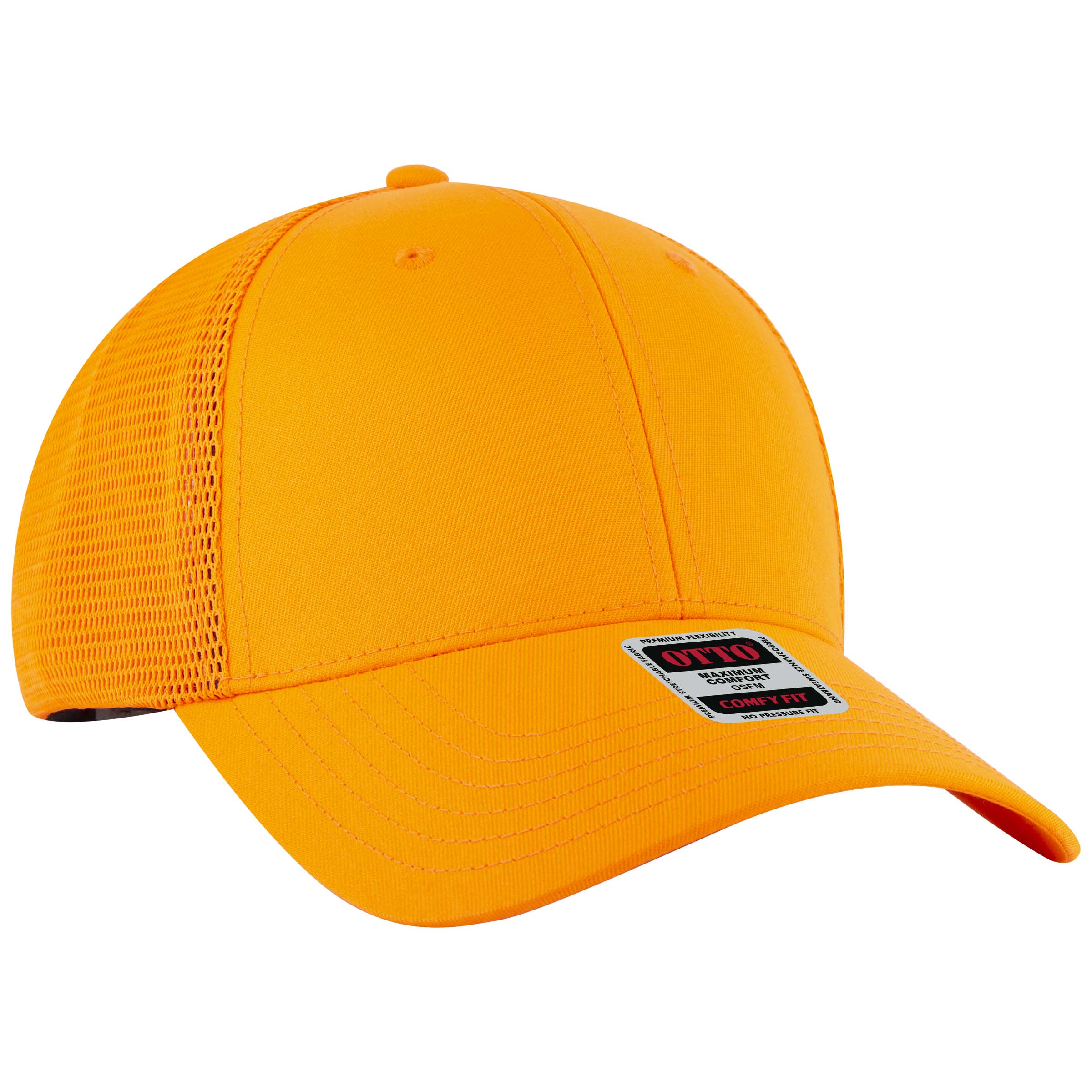 OTTO CAP® OTTO COMFY FIT® 6 Panel Low Profile Mesh Back Trucker Hat 20