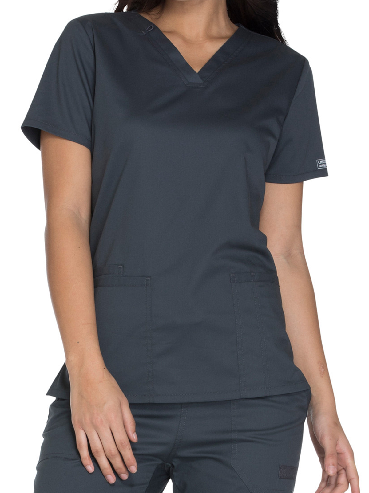Cherokee - Workwear Core Stretch - Women's V-Neck Top 11