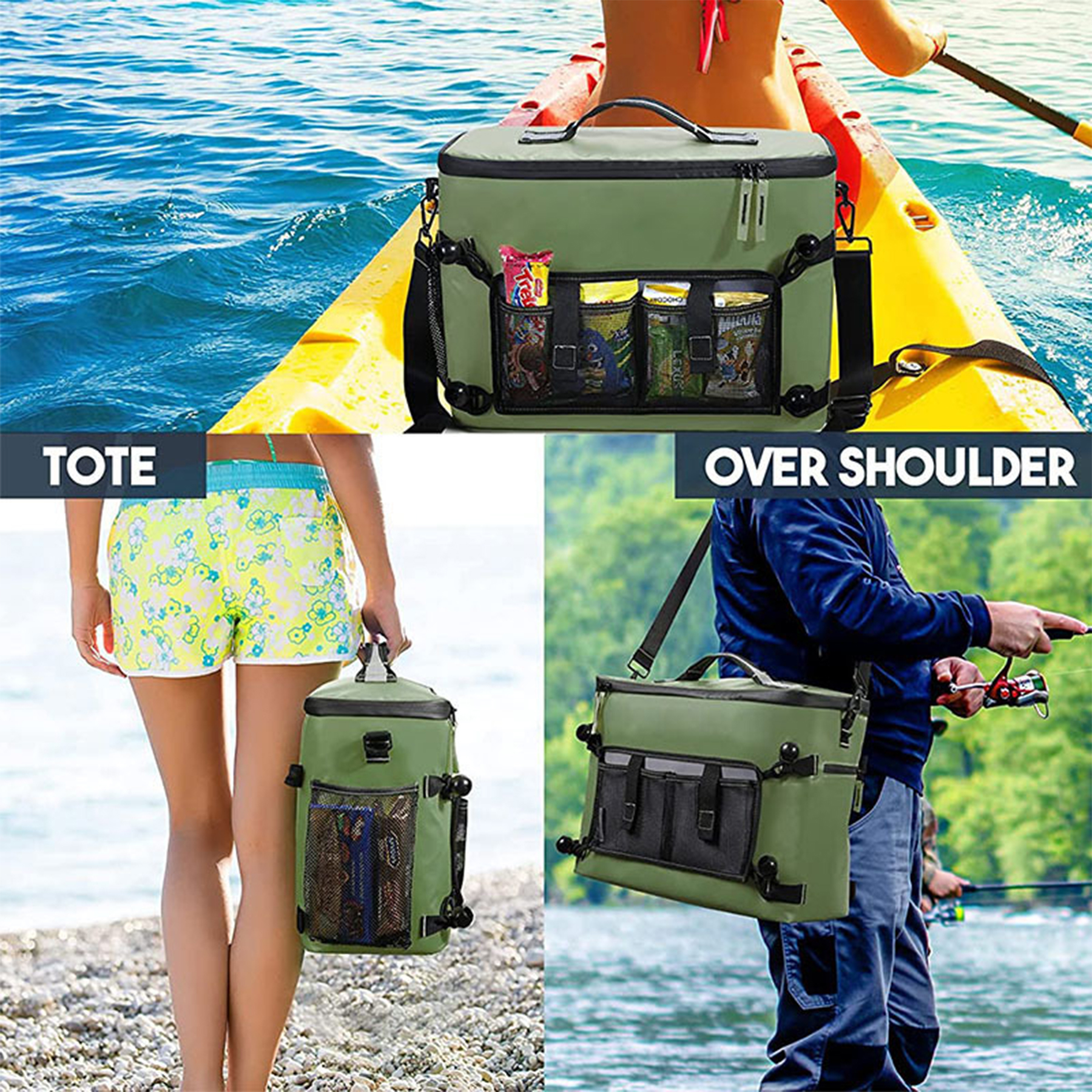 Kayaking Camping Travel Beaches Ice Chest Bag 1