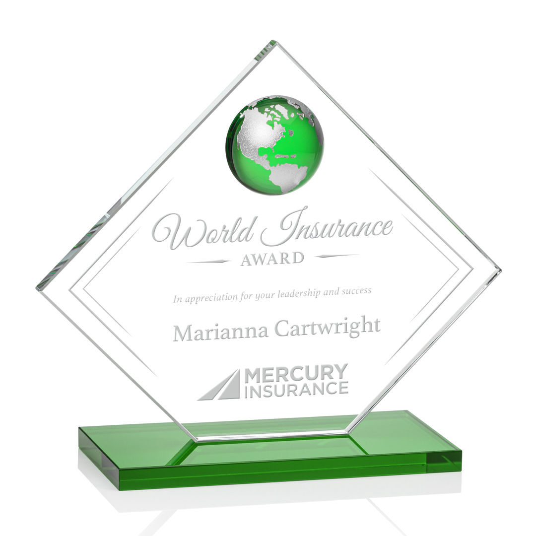 Ferrand Globe Award - Green/Silver 11