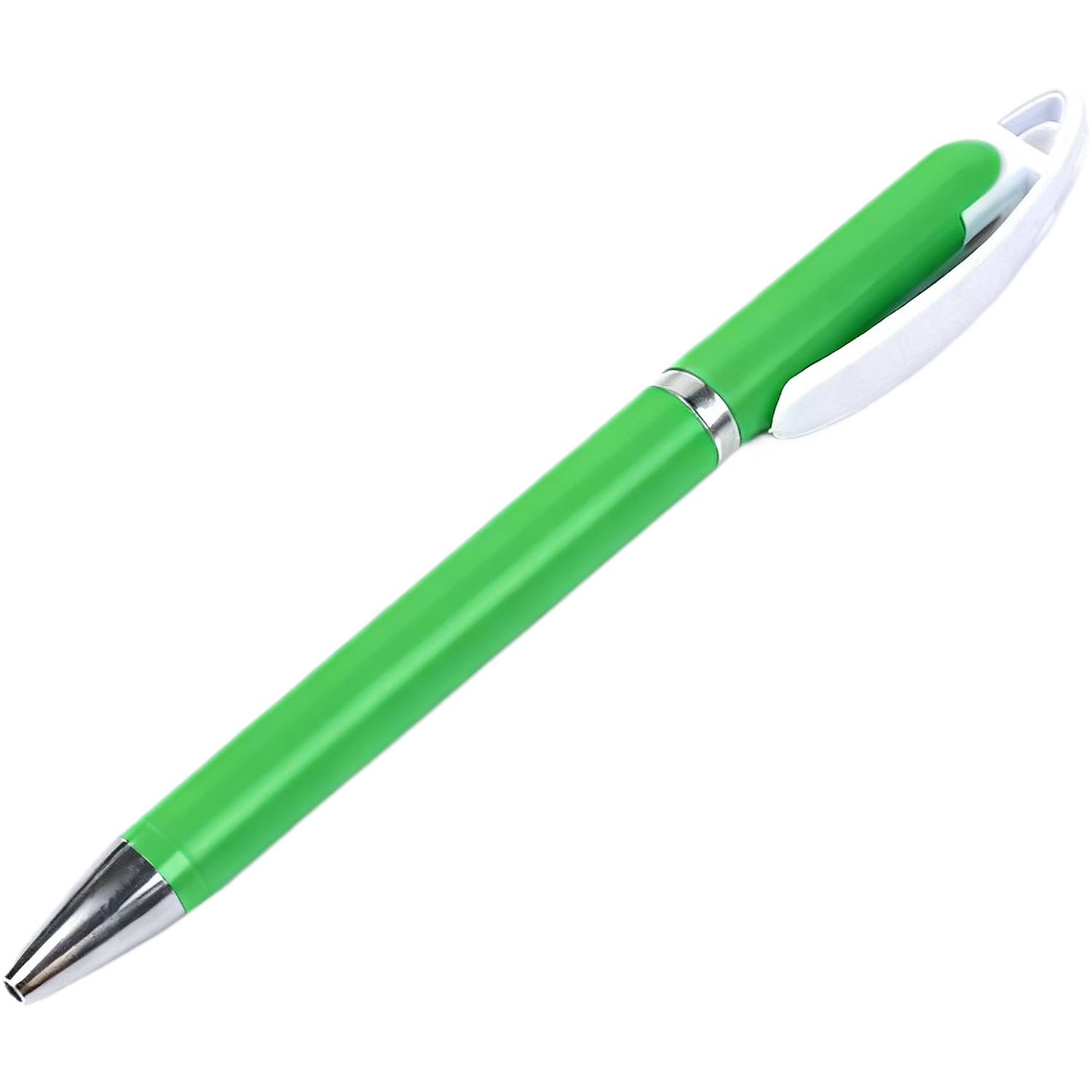 Wide Clip Retractable Ballpoint Pen 10