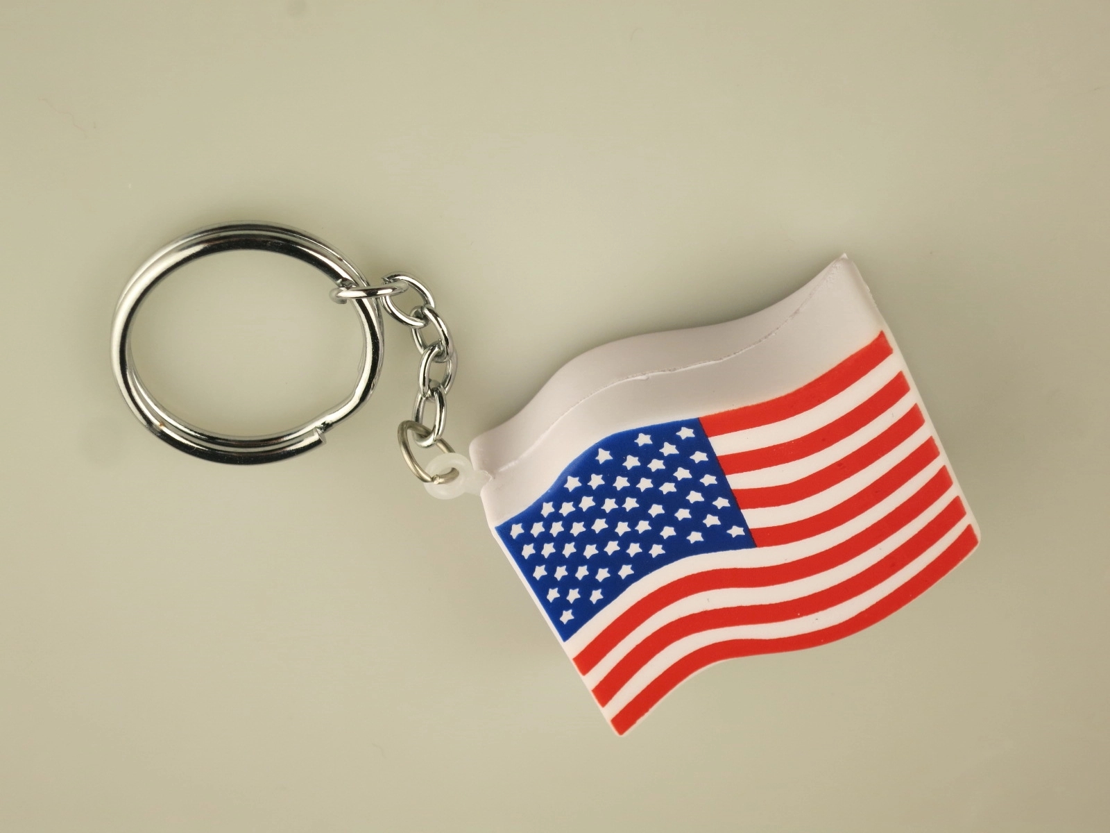 American Flag Stress Reliever Keychains 1
