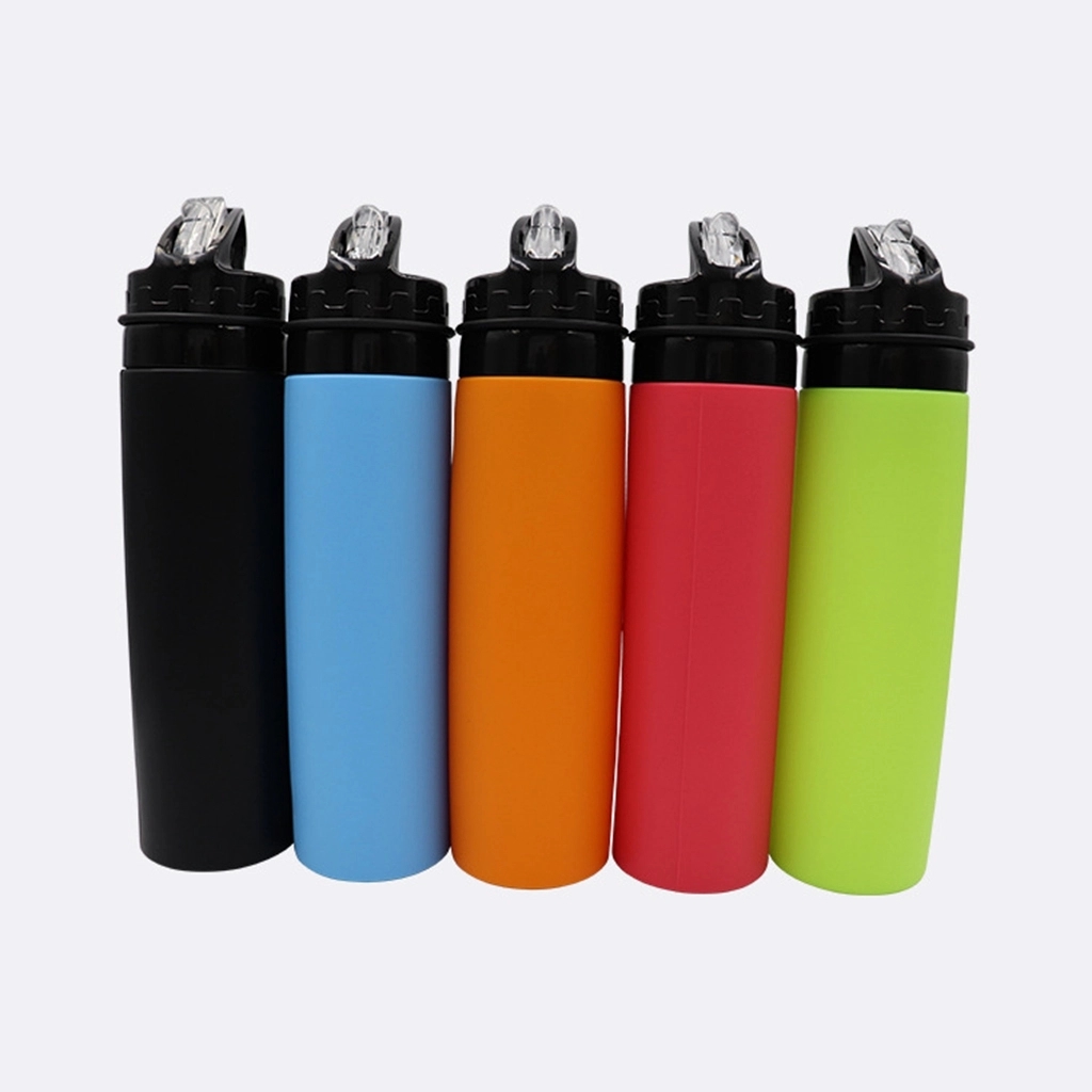 20 Oz. Collapsible Sport Water Bottle with Hook 7