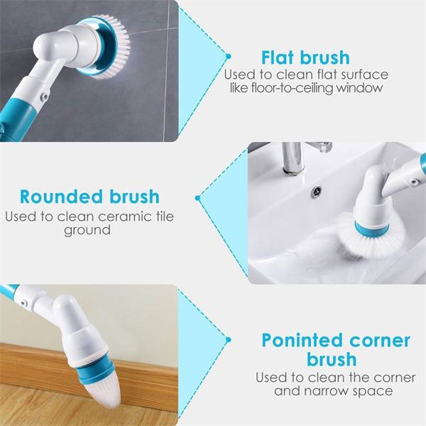 Multi-function Electric Smarl Spin Scrubber 2