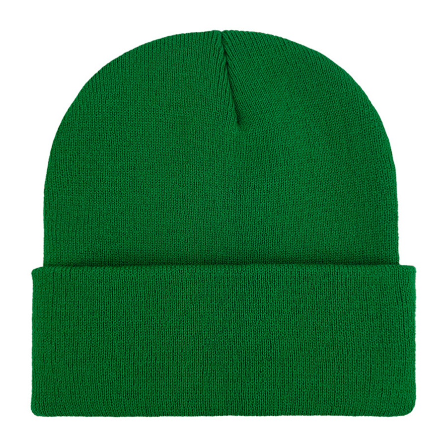 Classic Ribbed Cuffed Beanie with Custom Logo - 100% Acrylic 37