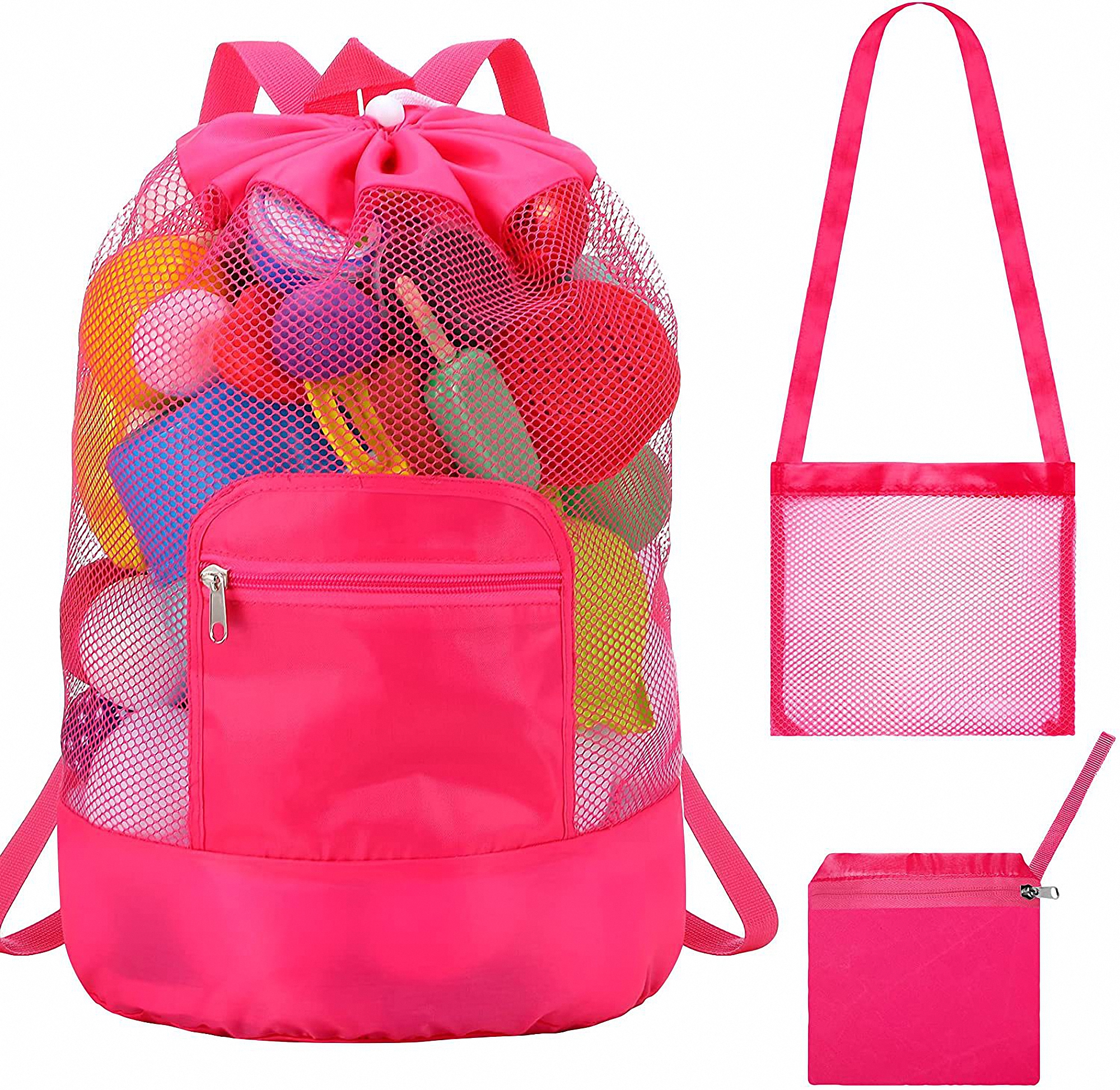 Kids' Beach Toy Mesh Backpack 4