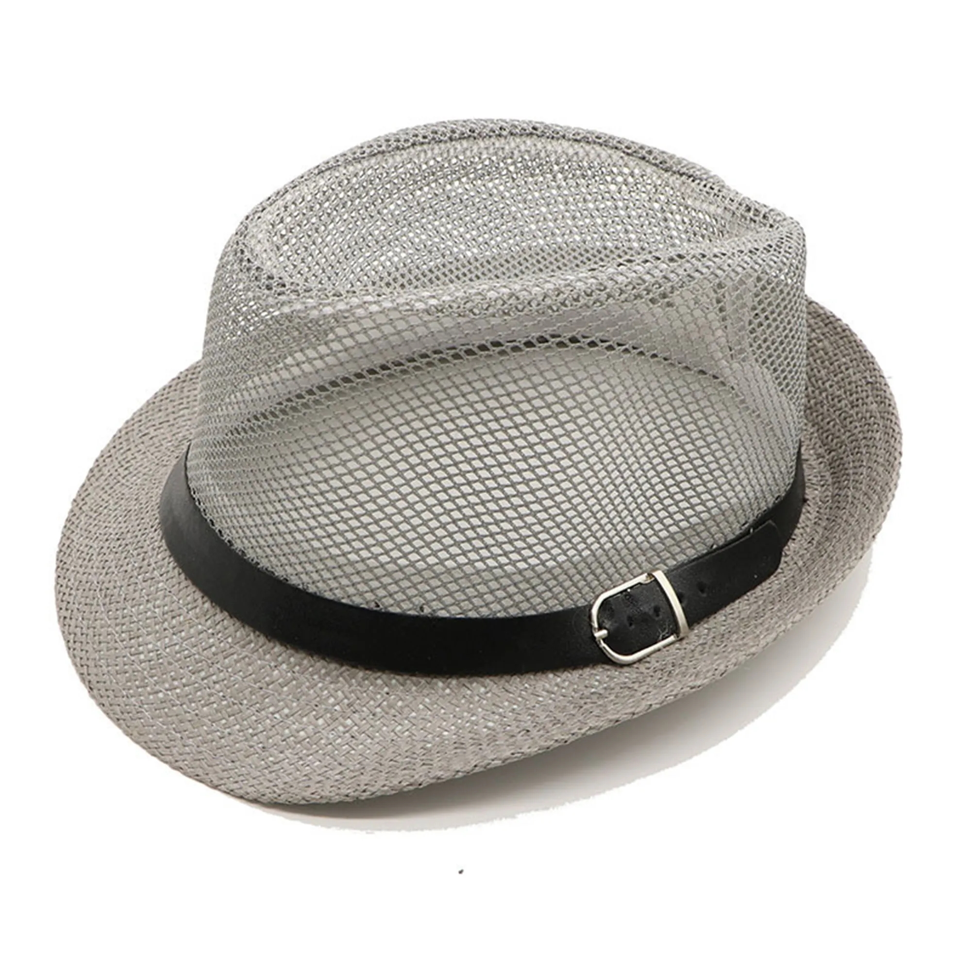 Short Brim Mesh Crown Beach Sun Cap 2