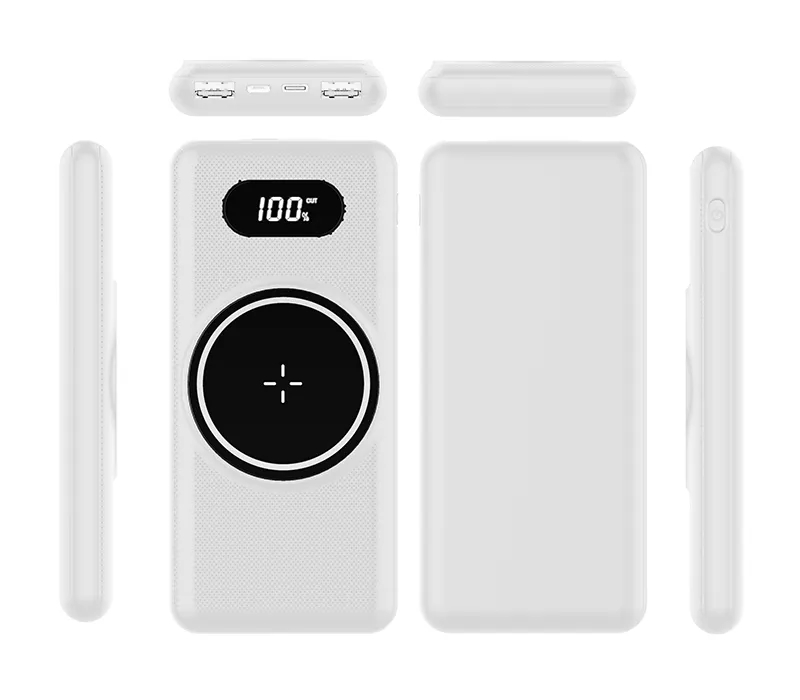 15W LED Display 10000mAh Power Bank 3