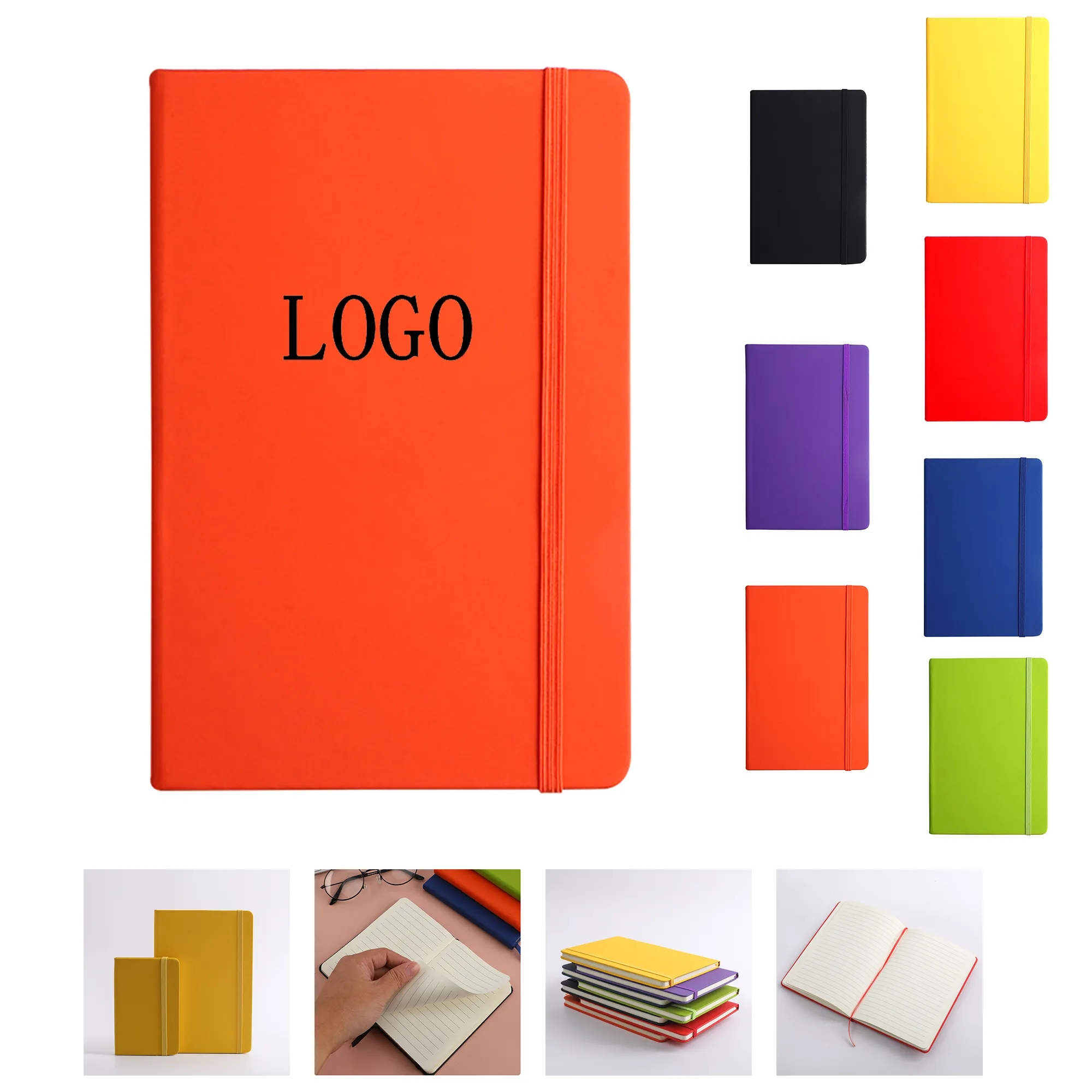 A5 Elastic Band Notebook Diary 2