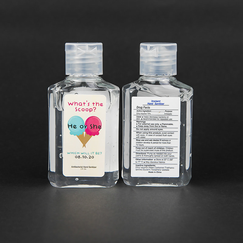 2 Oz Full Color Label Promotional Hand Sanitizers 4
