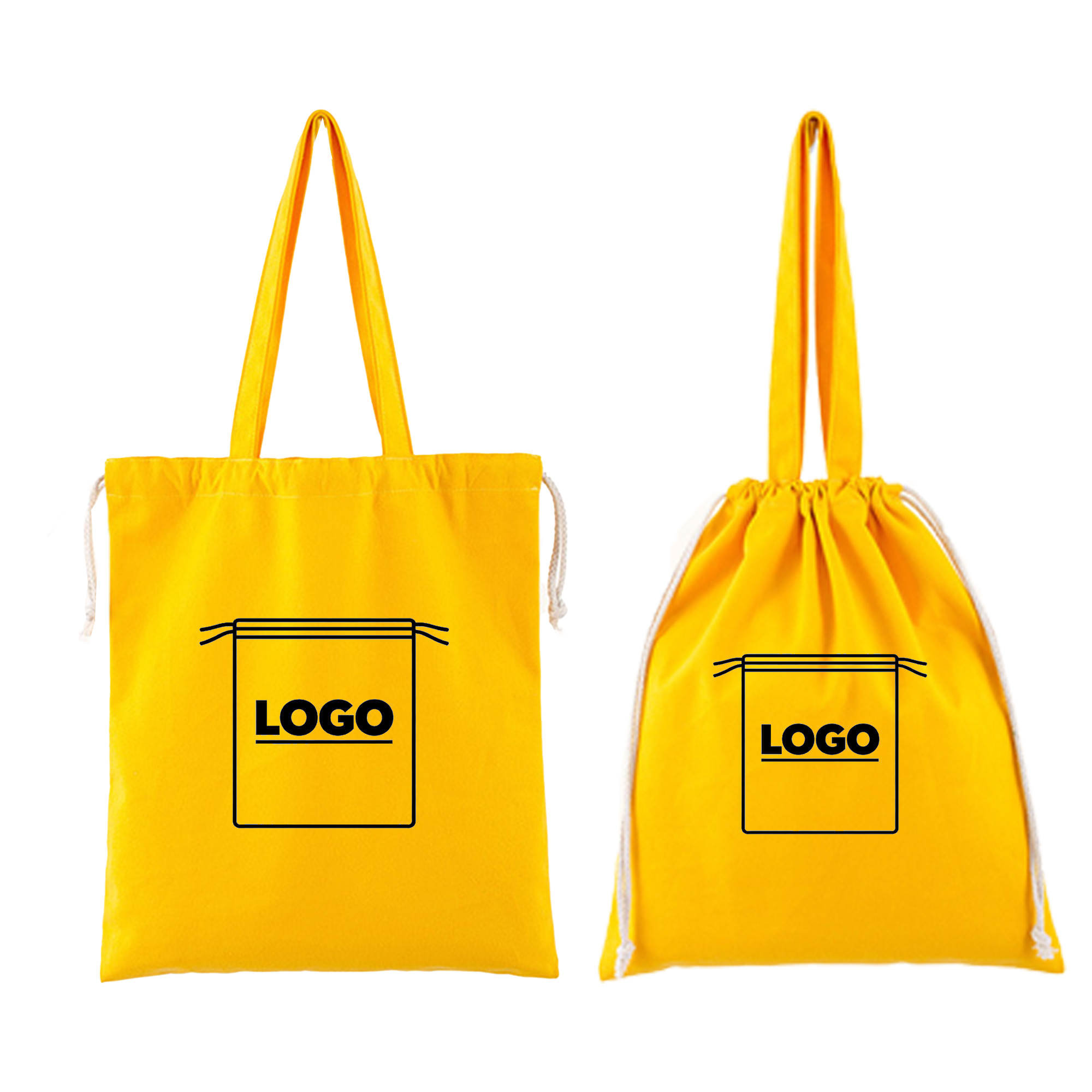 Drawstring Shopping Handheld Tote Bag 4