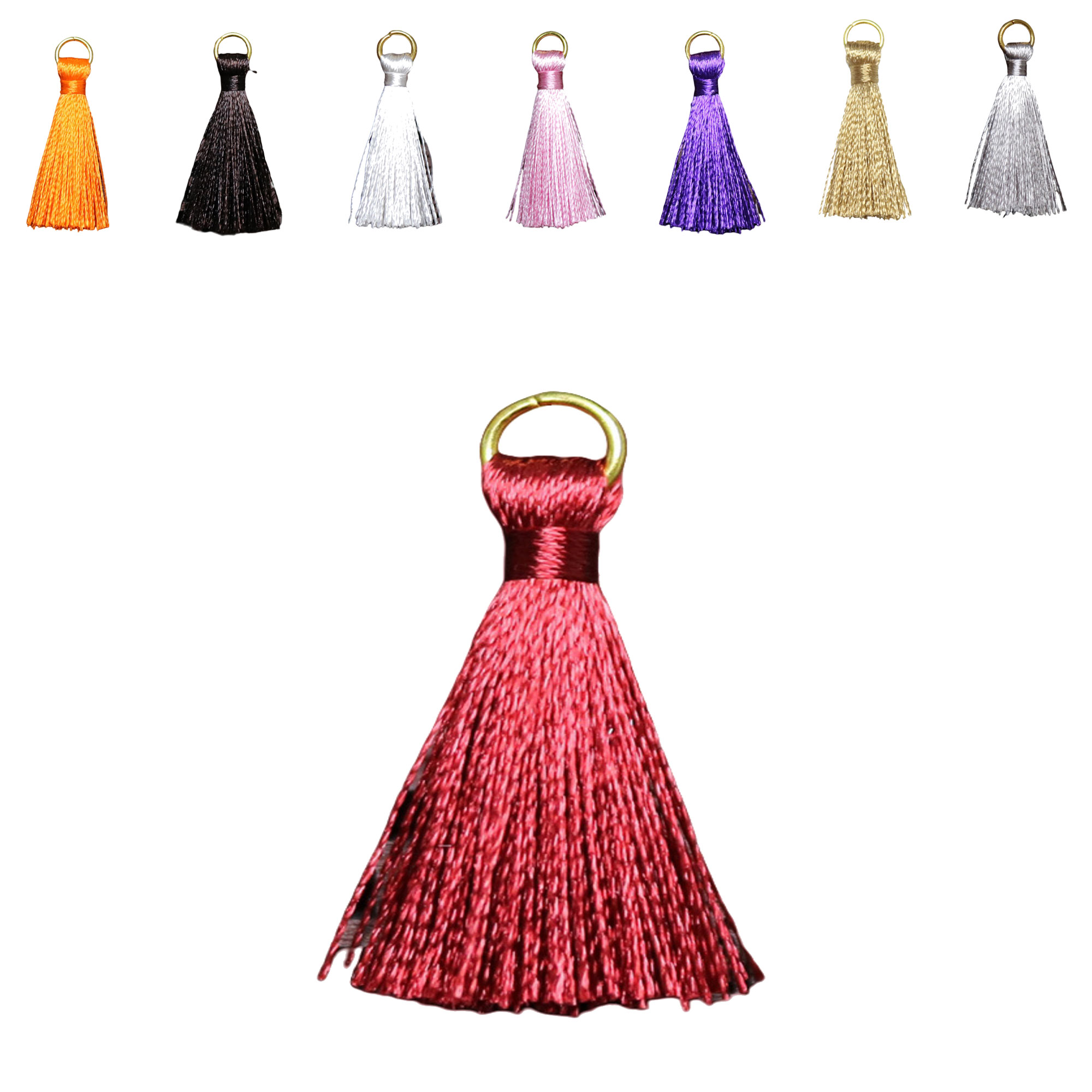 Beauty Soft Tassel Keychain 4