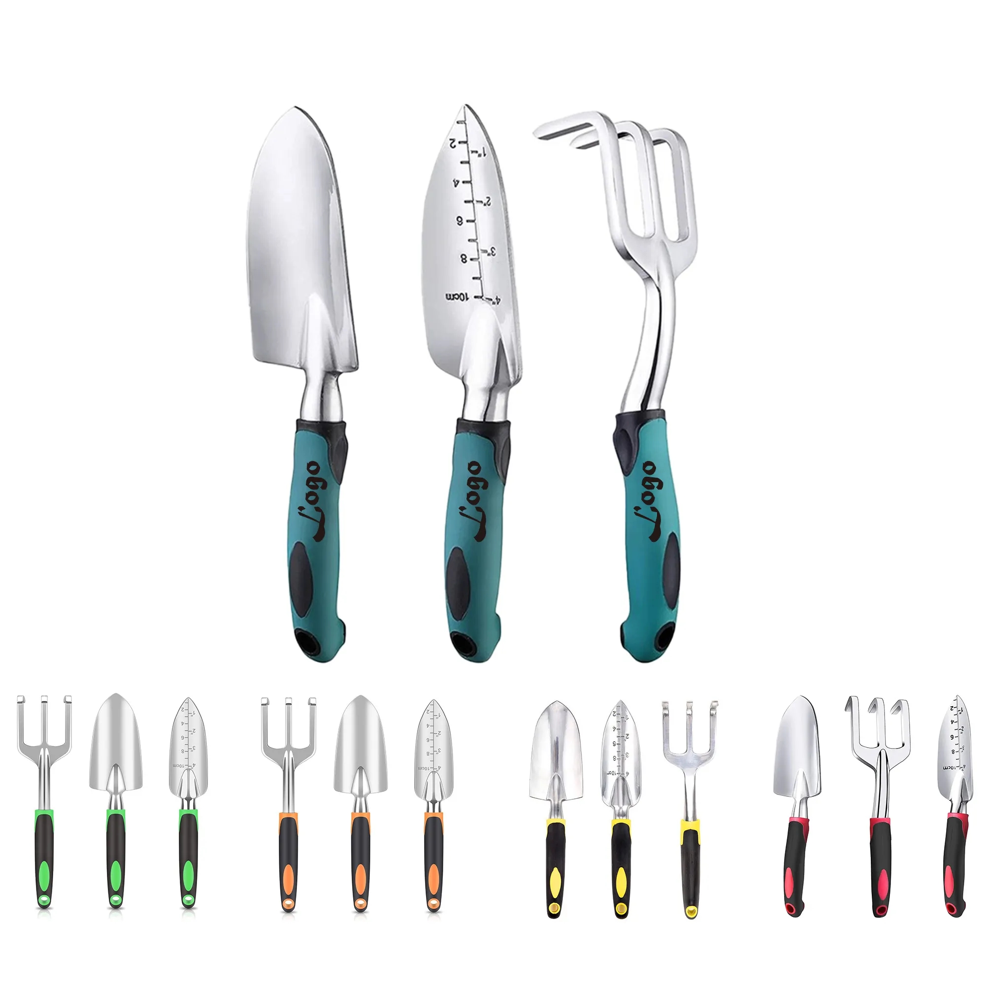 Non Slip Handles Garden Tool Set 4