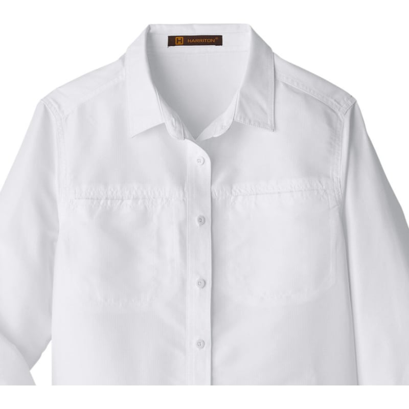 Harriton Ladies' Key West Long-Sleeve Performance Staff Shirt 26