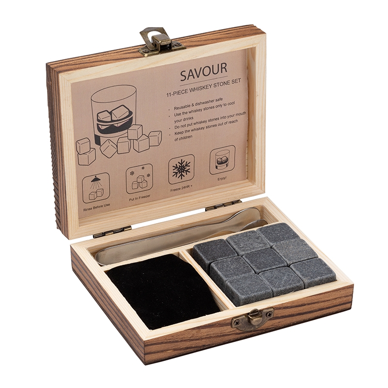 Savour 11-Piece Whiskey Stone Set 19