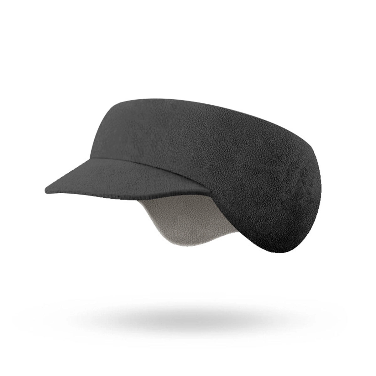 Fleece Ponytail Hat With Ear Warmer 1
