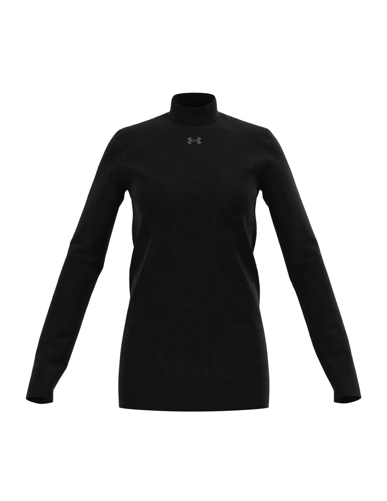 Women's UA RUSH ColdGear Seamless Mock Long Sleeve 1