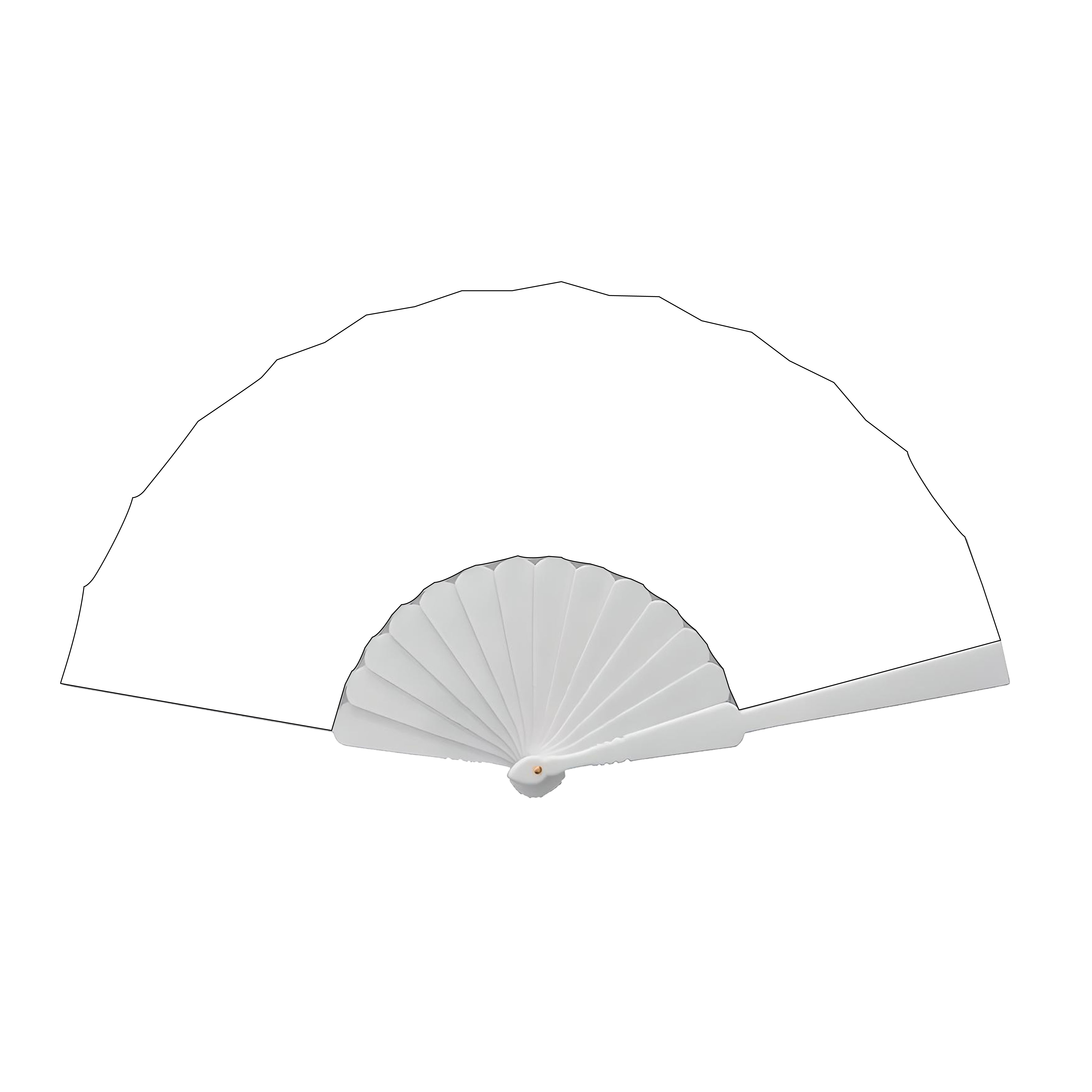 Fashion Foldable Cloth Hand Fan 14