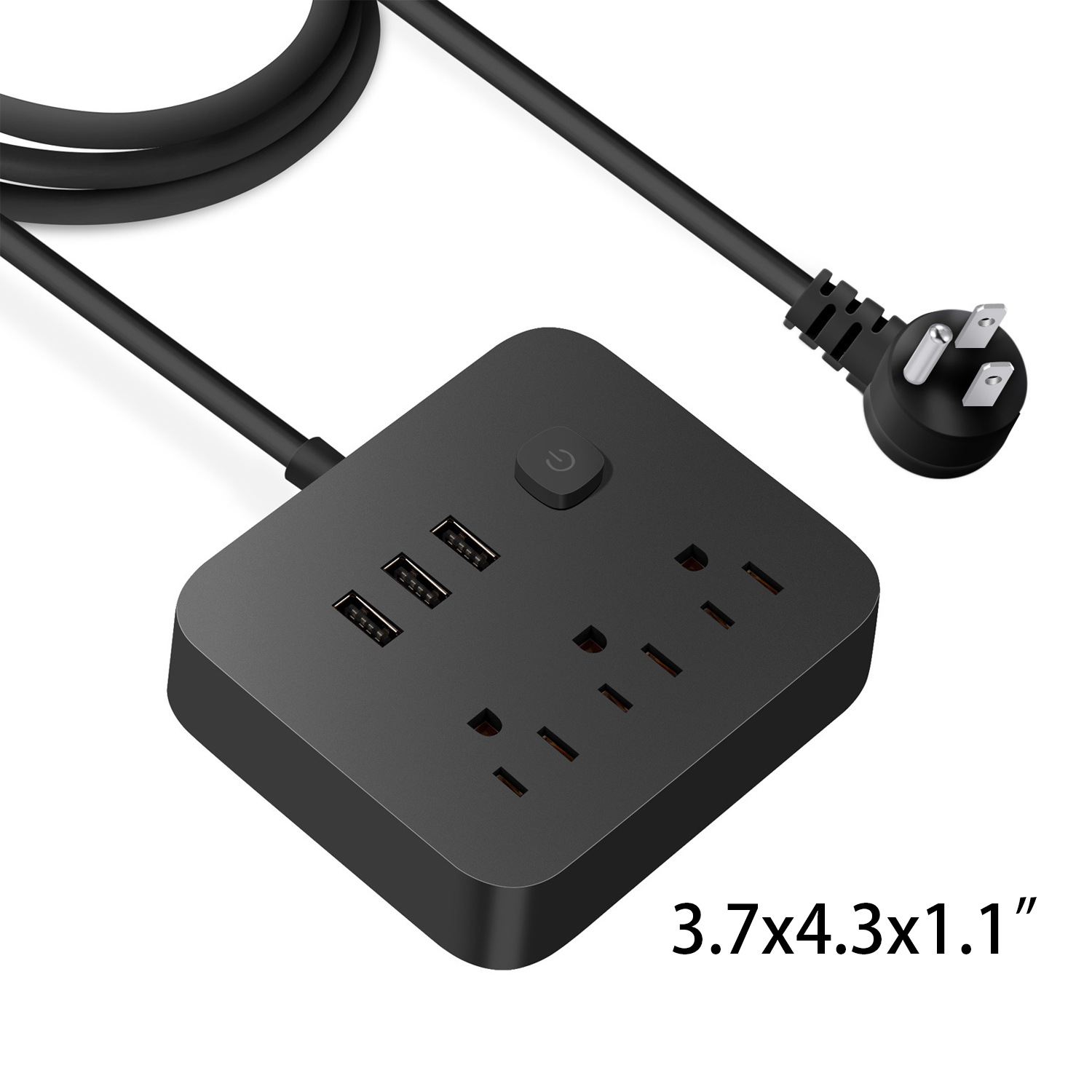 3AC Outlets Power Strip Electrical Socket 6