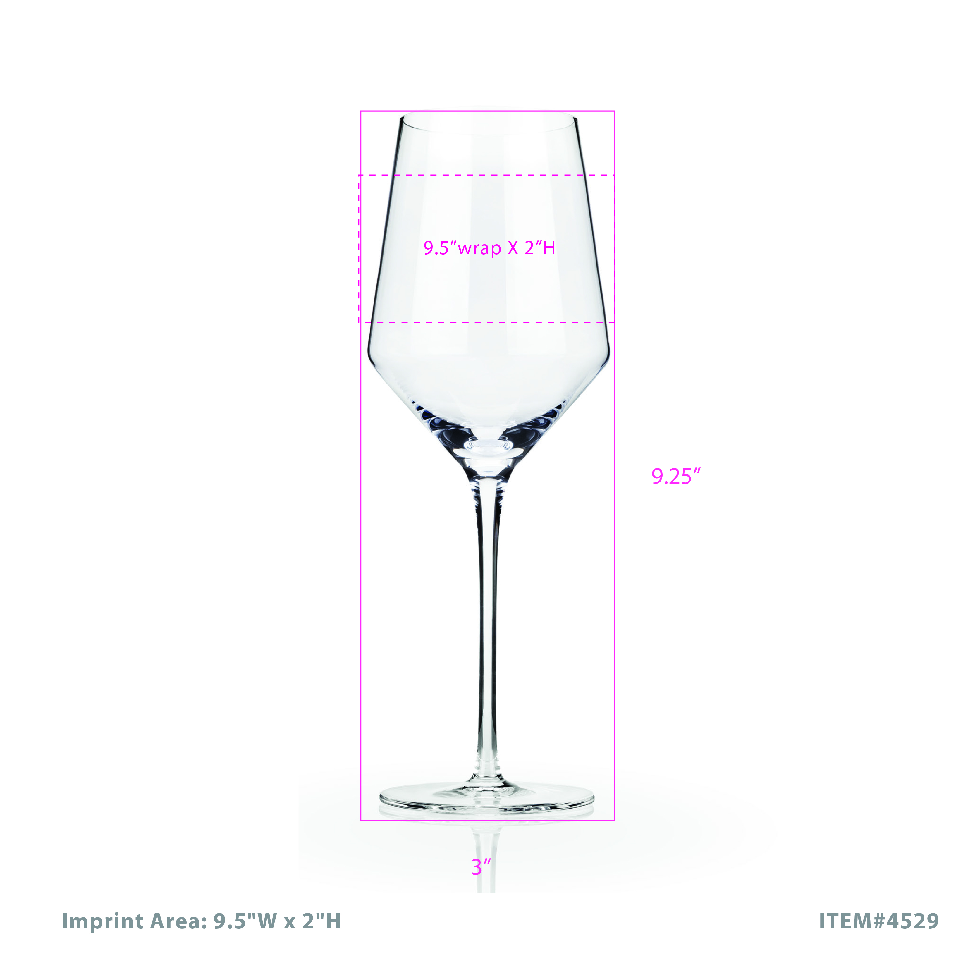 Viski® Raye Angled Crystal Chardonnay Glass, set of 2 8