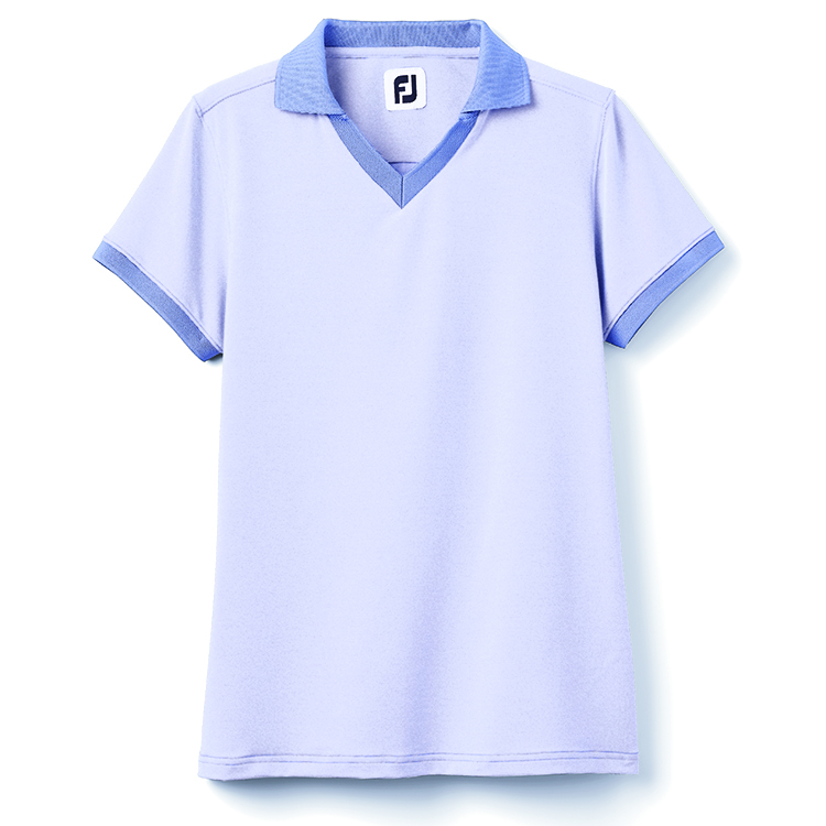 FootJoy Ladies Open Collar End on End Shirt 2