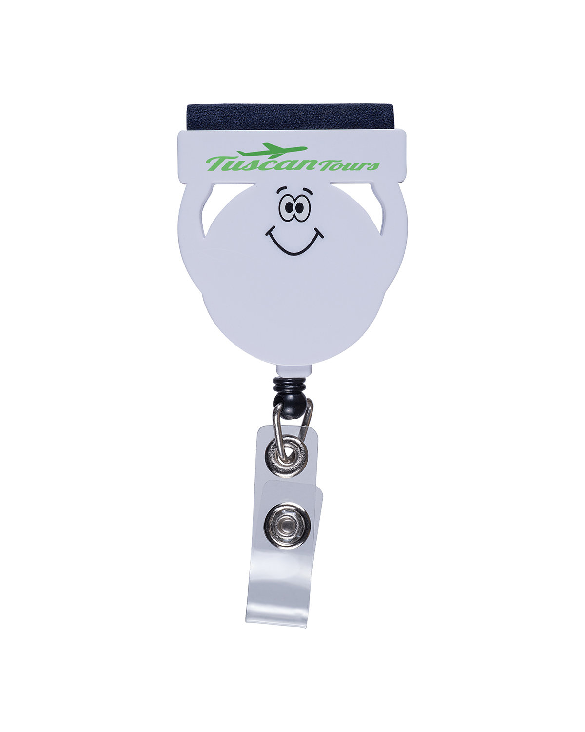 Badge Reel Holder with Screen Cleaner 3