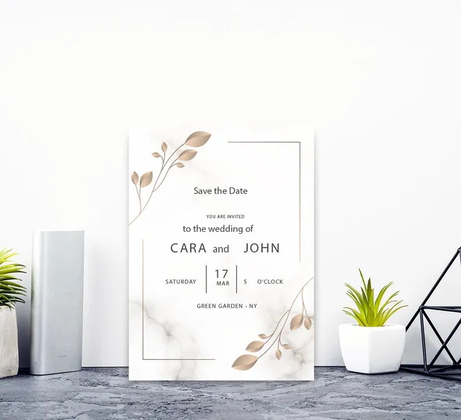 Flat Compliment Cards (5" x 7") 3