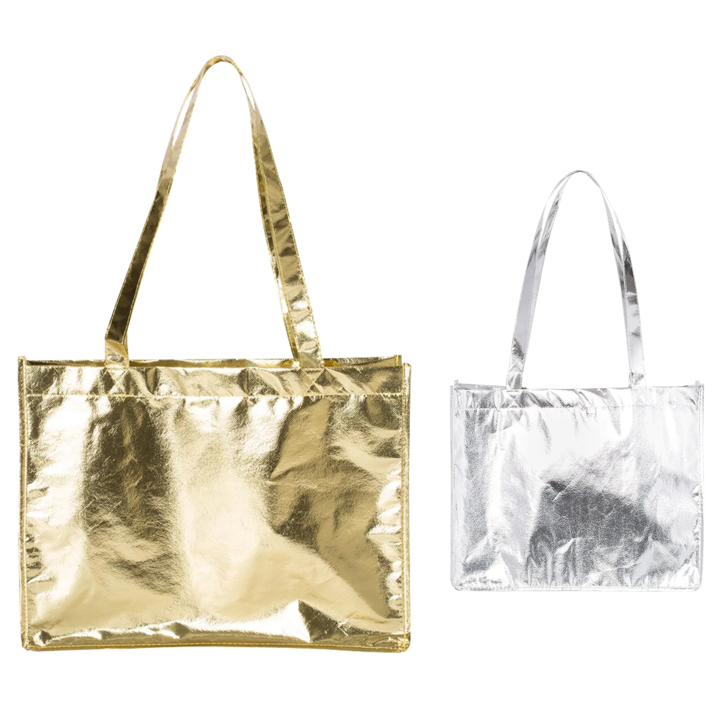 Full Color Mother's Day Metallic Large Tote 14