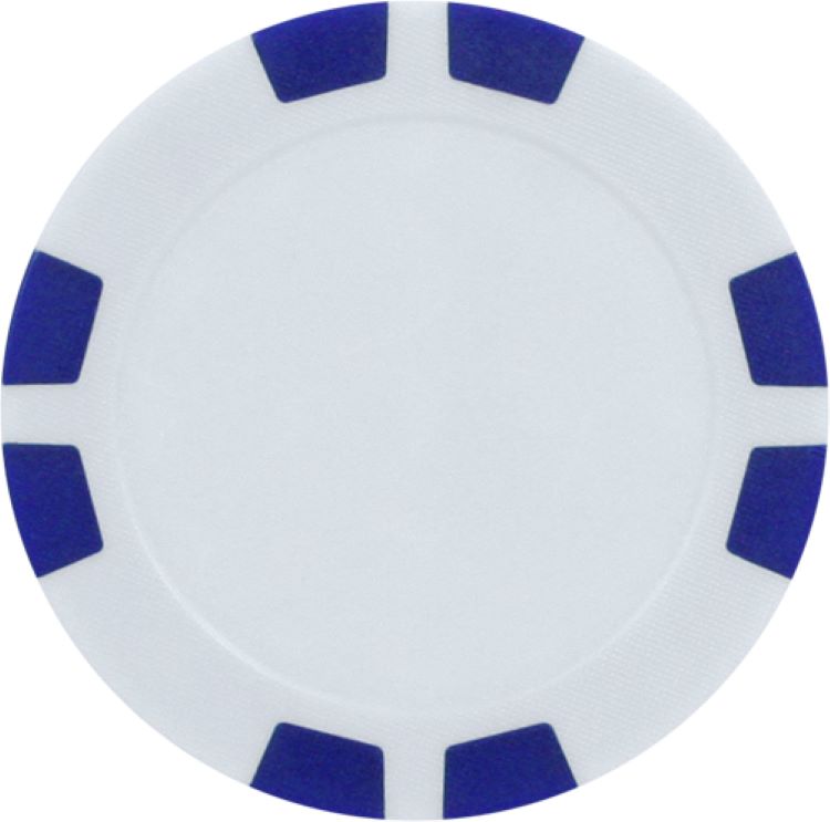 8 Stripe Poker Chip Ball Markers