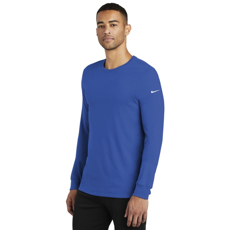 Nike Dri-FIT Cotton/Poly Long Sleeve Tee. 16