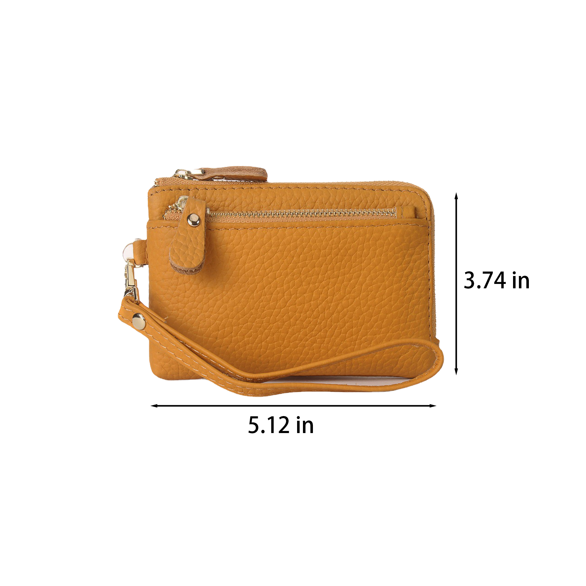Leather Ladies' Wrist Strap Wallet 2