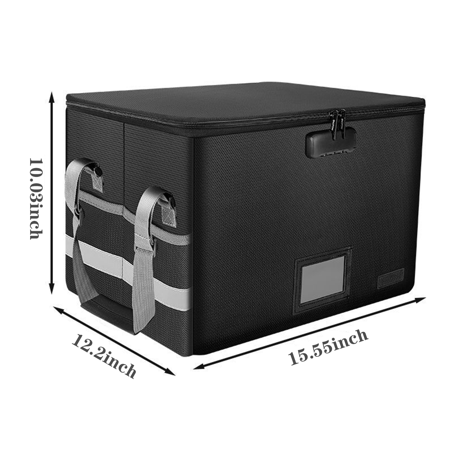 Waterproof Fireproof Lockable Foldable Storage Box 2