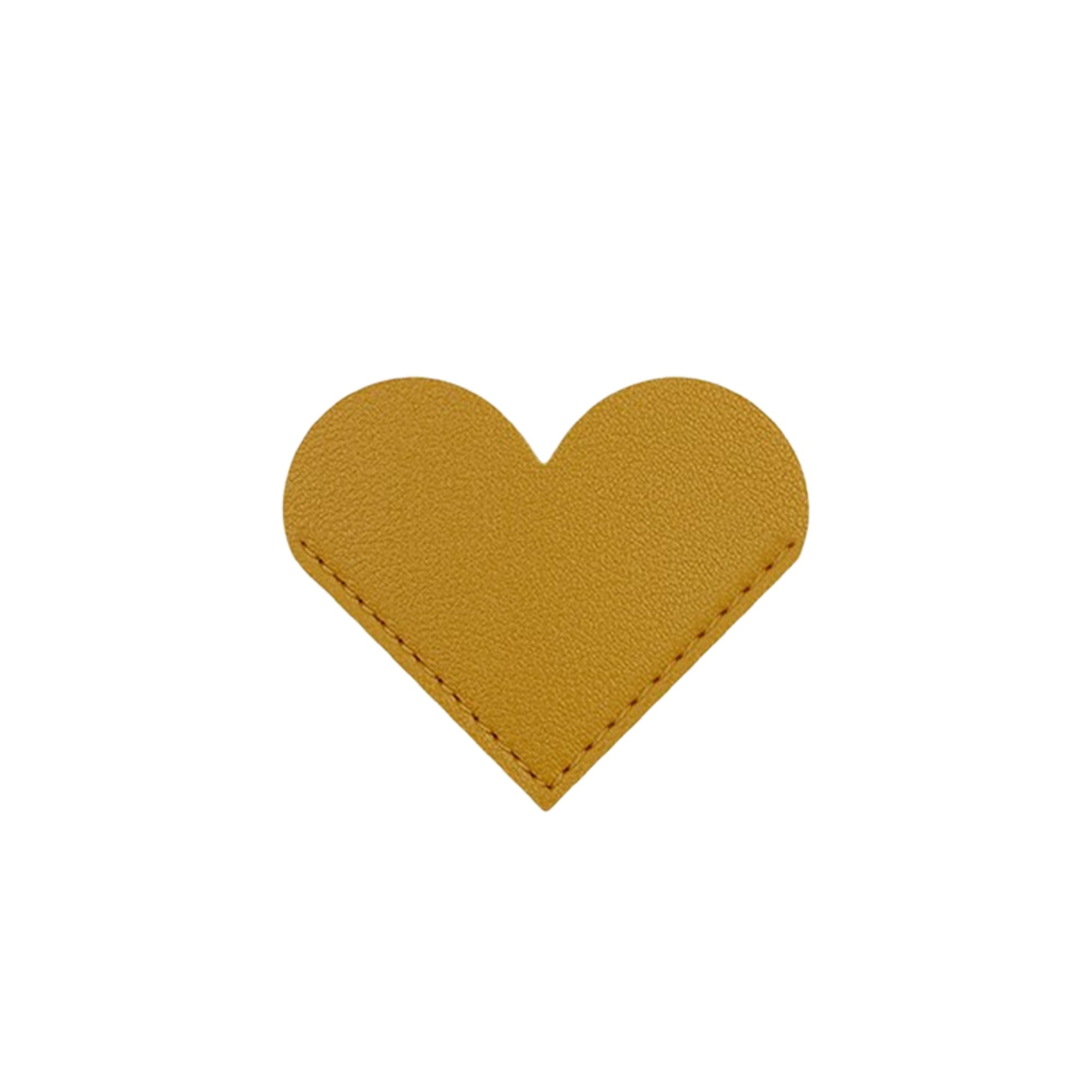 Leather Heart Bookmark PU 4