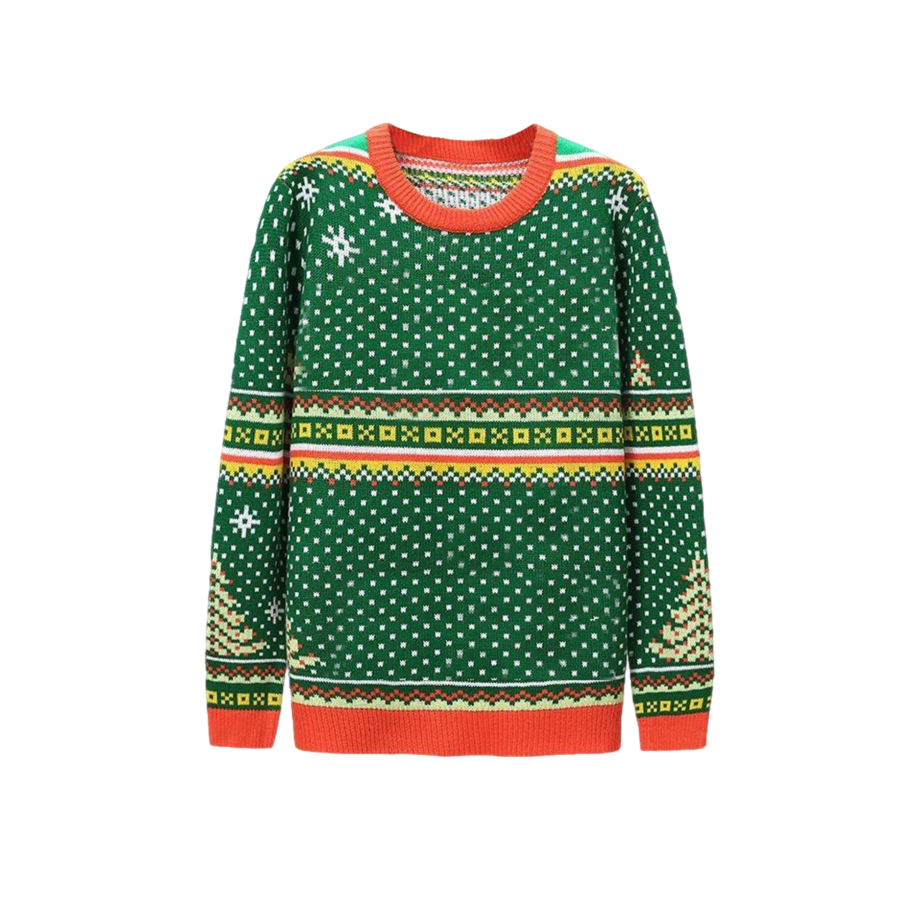 Custome Jacquard Knitted Sweater 2