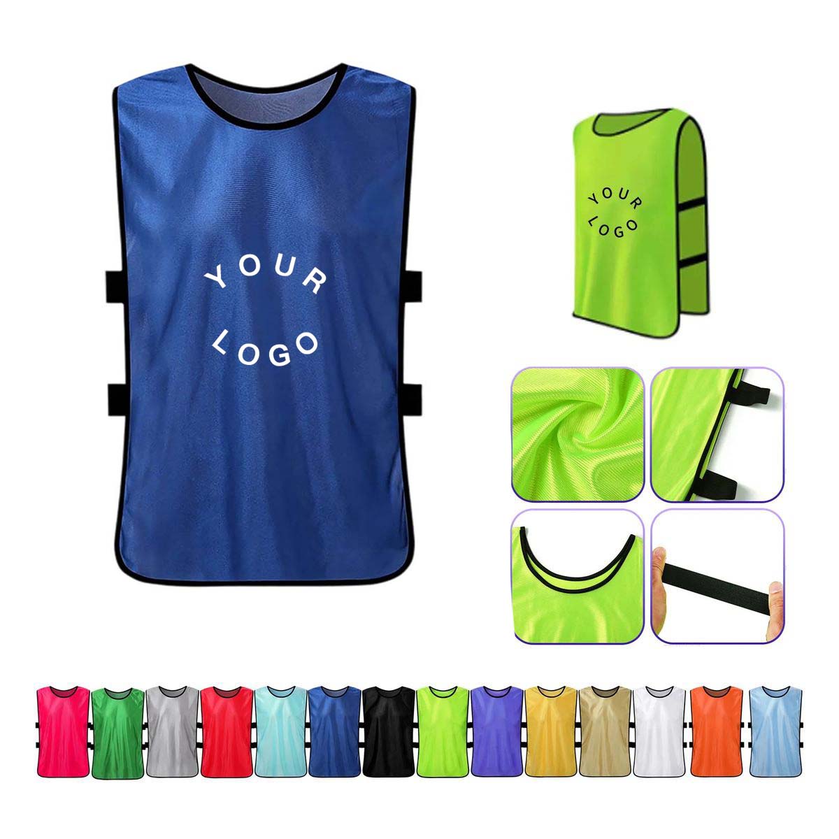 Lightweight Breathable Mesh Vest for Teams 10