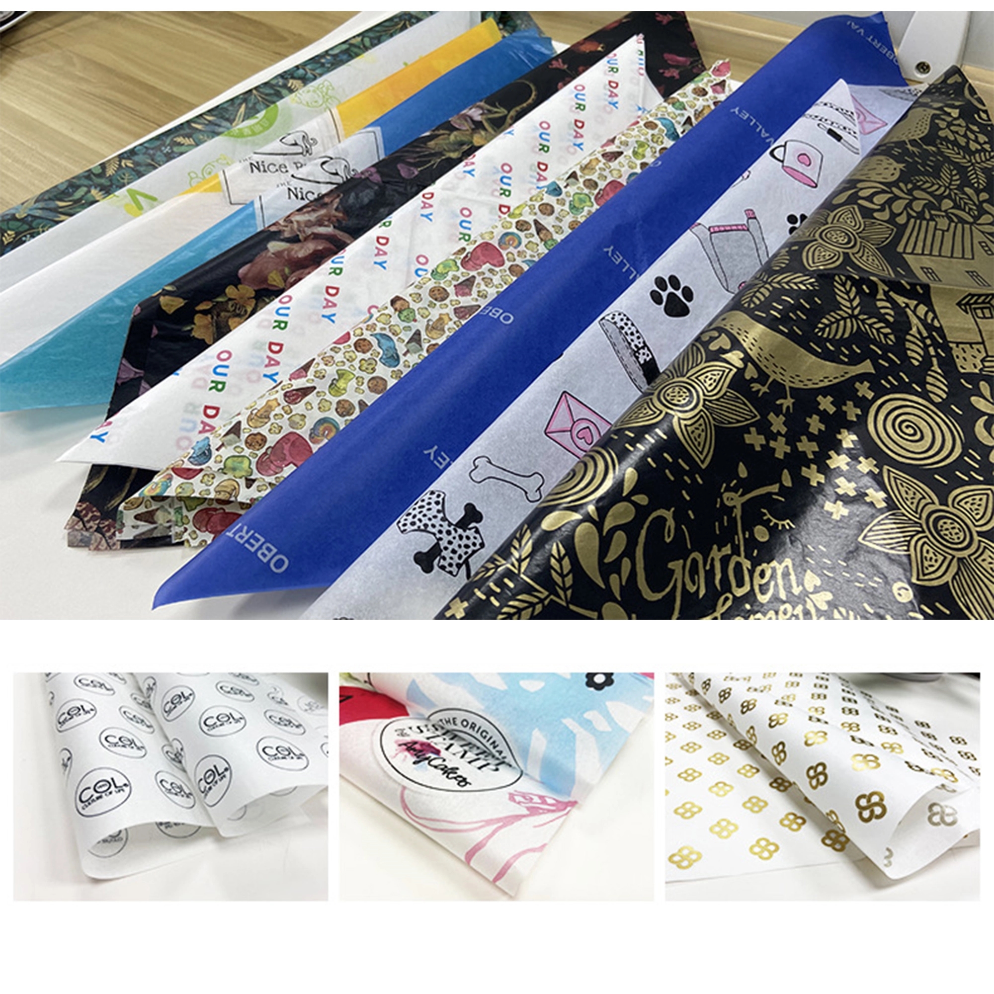Full Color Tissue Paper 20"x30" 1