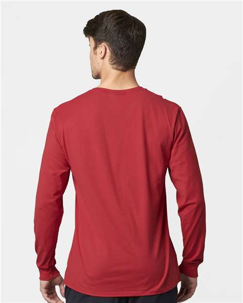 Unisex Combed Ringspun Long Sleeve T-Shirt - 600LRUS 16